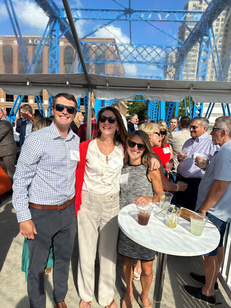 Employees attend LPP Blue Bridge Bash